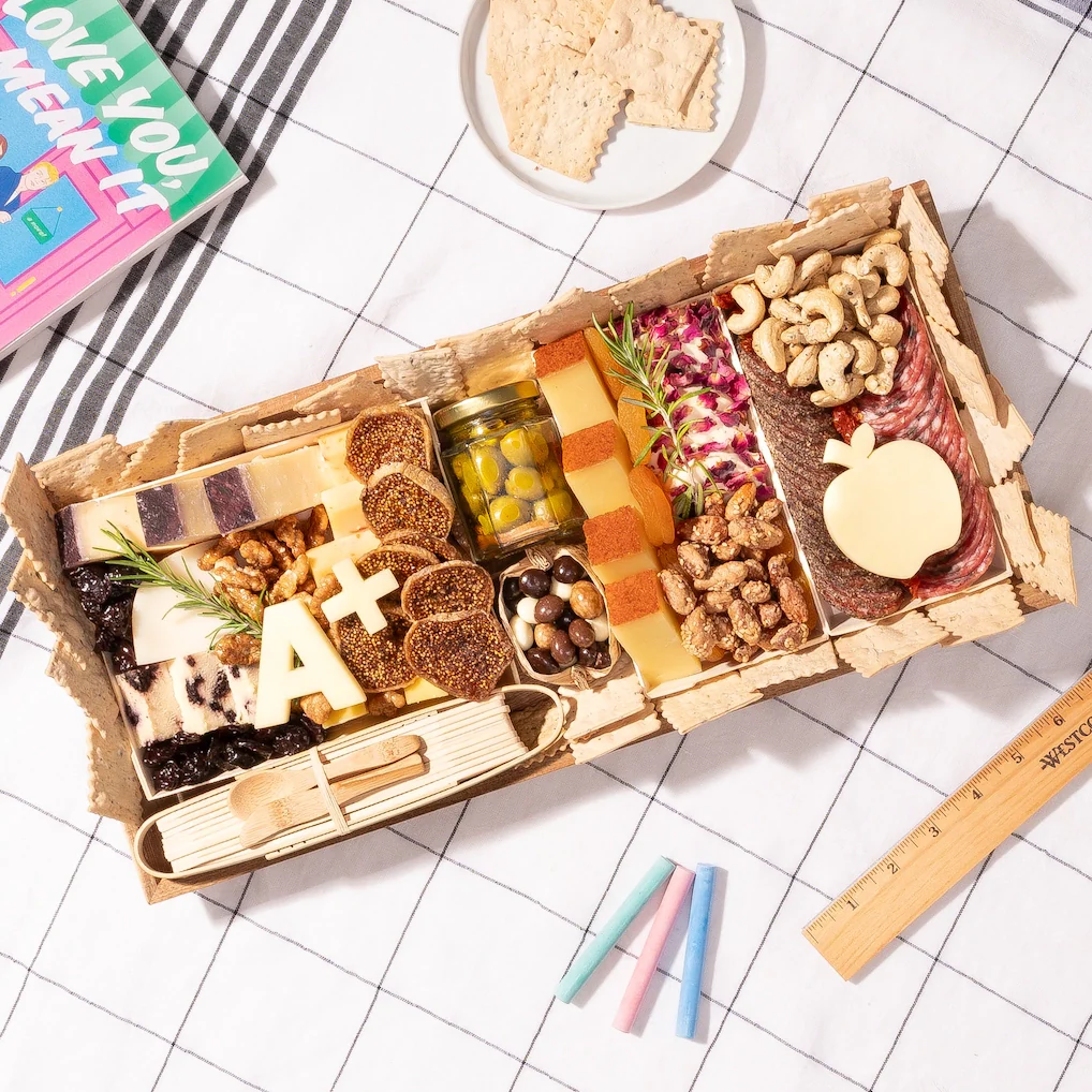 Teacher Appreciation Medium Cheese & Charcuterie Board - E-Gift